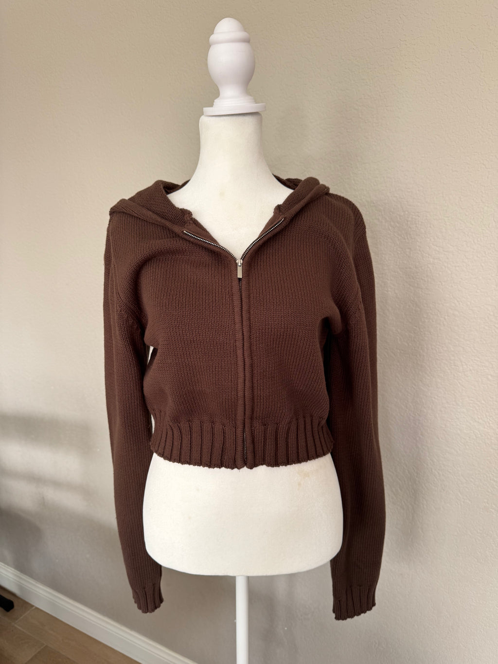 Evelyn Knit Hoodie