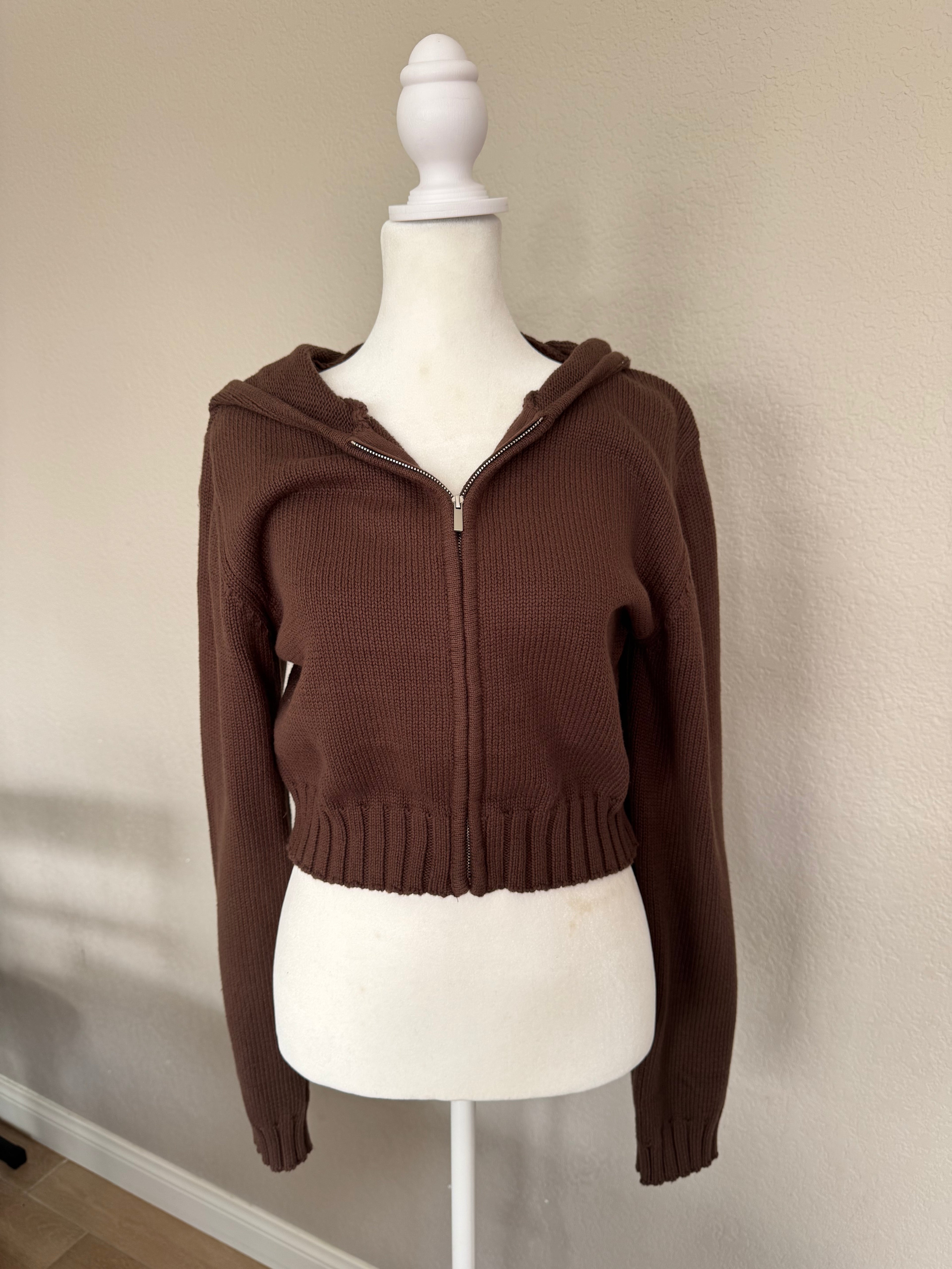 Evelyn Knit Hoodie