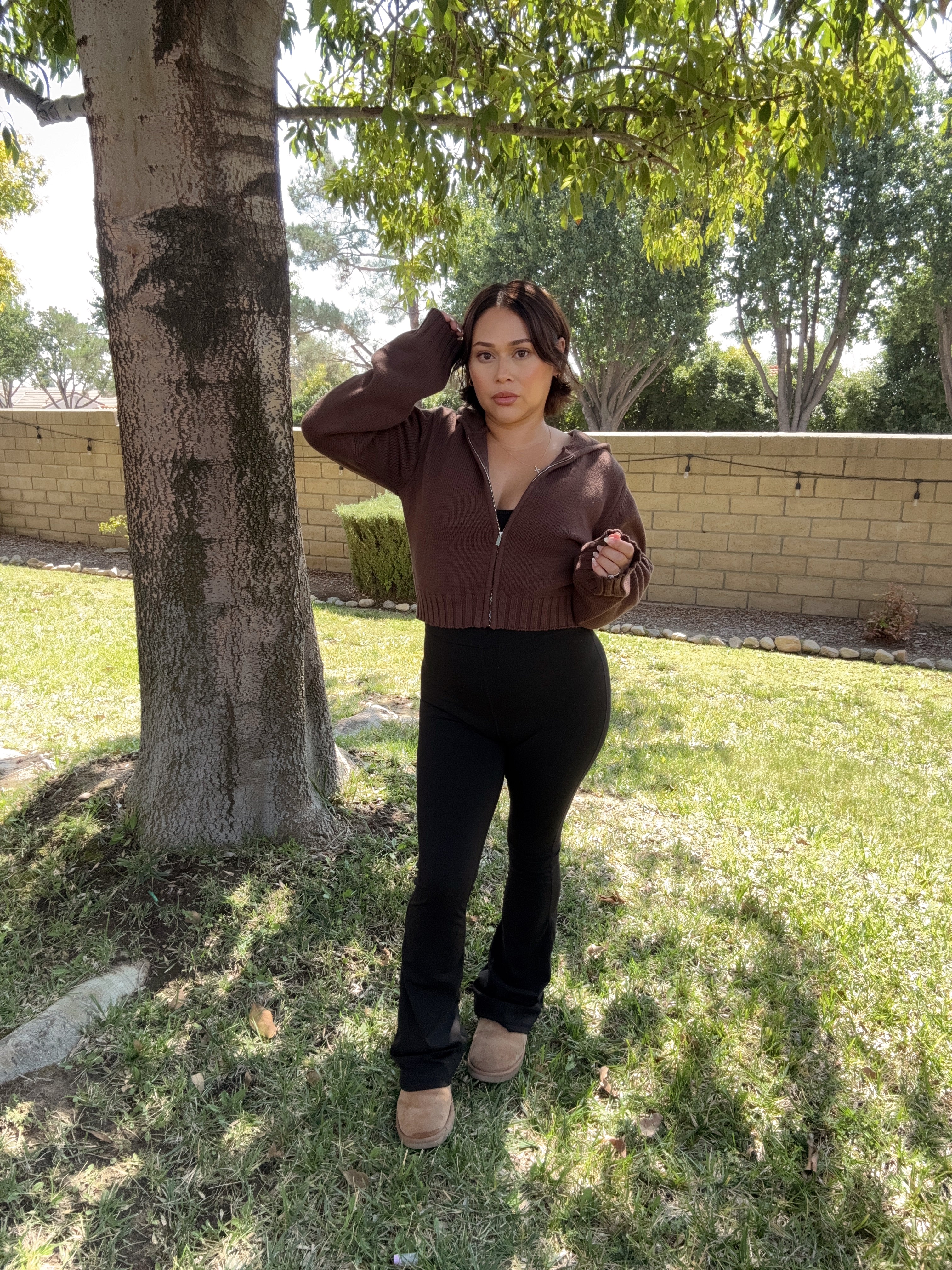 Evelyn Knit Hoodie
