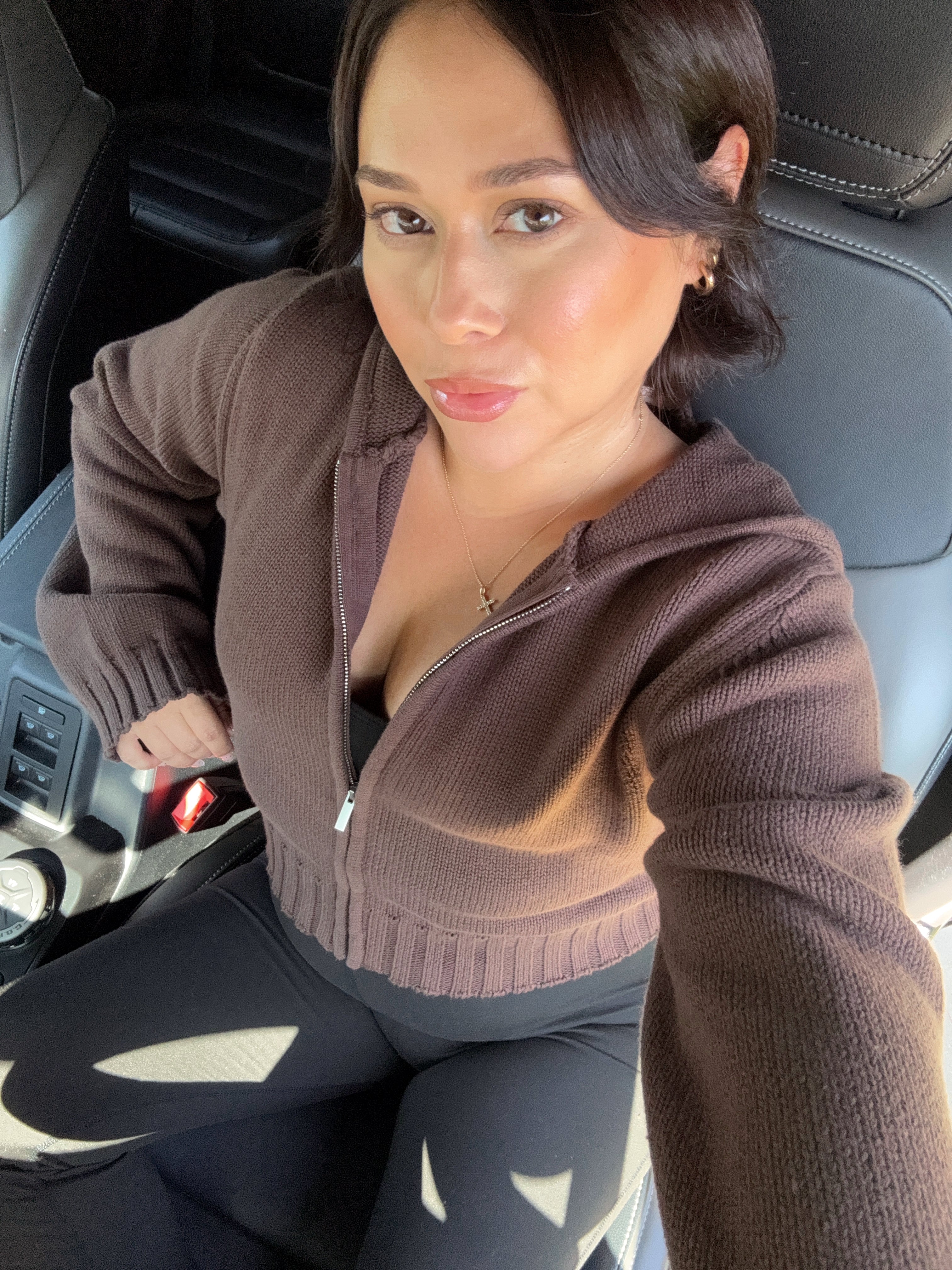 Evelyn Knit Hoodie