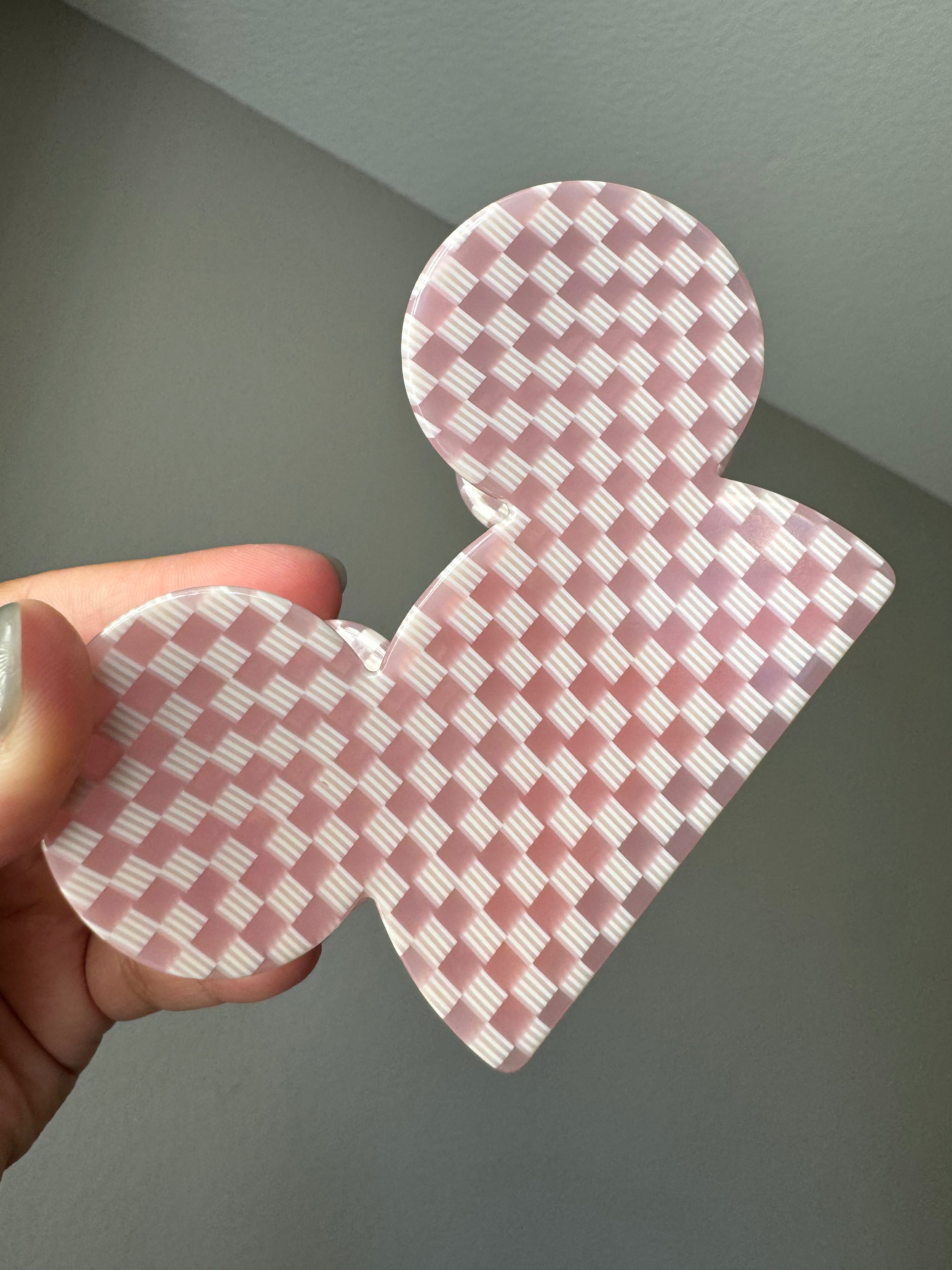 Checkered Claw Clip