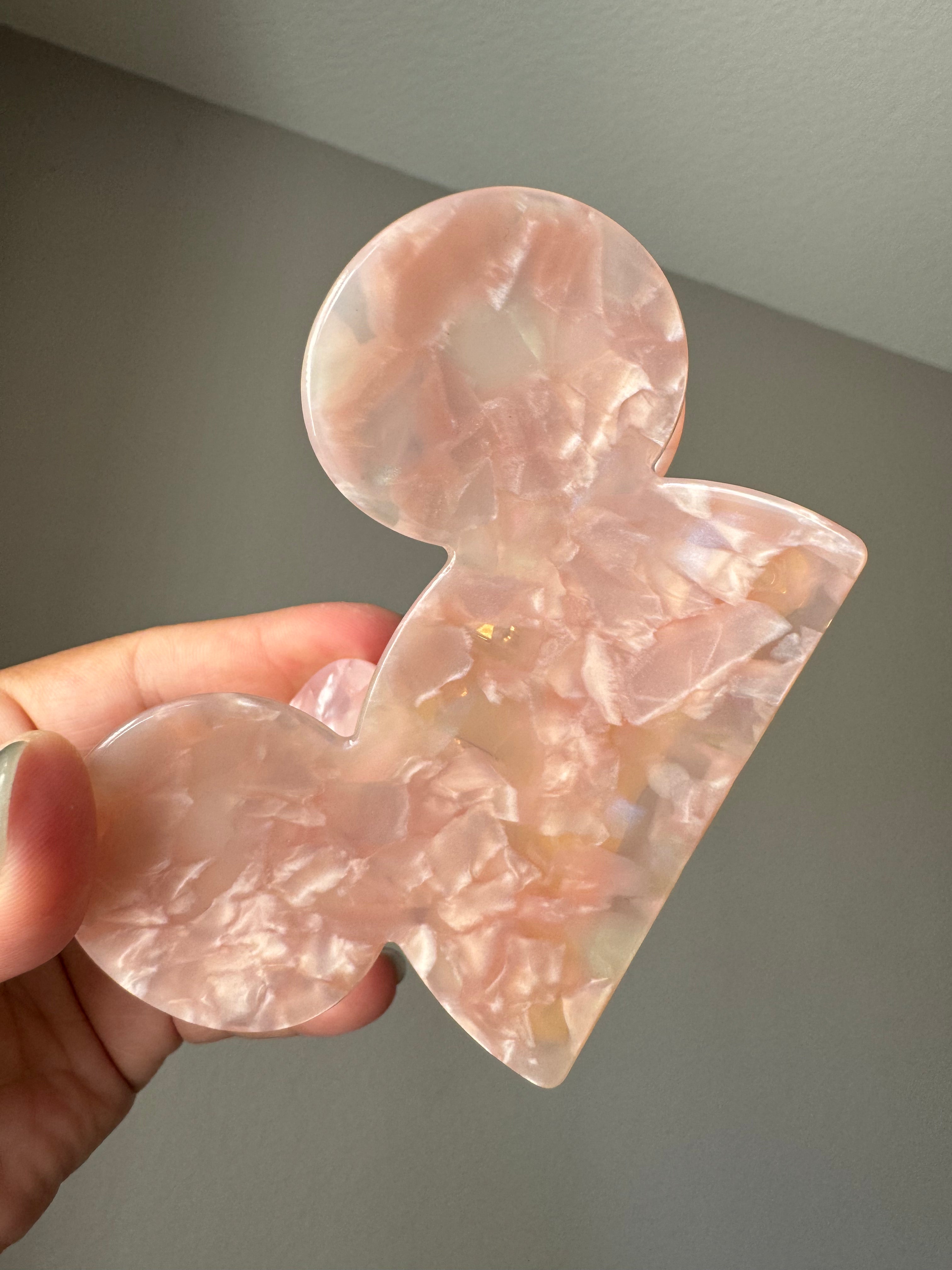 Mickey Marble Claw Clip